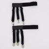 Mens Shirt Stays Garters Elastic