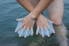 Silicone Webbed Swimming Gloves
