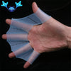 Silicone Webbed Swimming Gloves