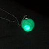 Luminous Dandelion Necklace