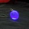 Luminous Dandelion Necklace