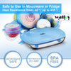 Silicone Stretch Lids, 6-Pack of Various Sizes