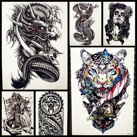 1PC Sexy Men / Women temporary TATTOO stickers