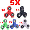 Pack 5x HAND SPINNER TRI FIDGET BALL TOY FOCUS ADHD AUTISM